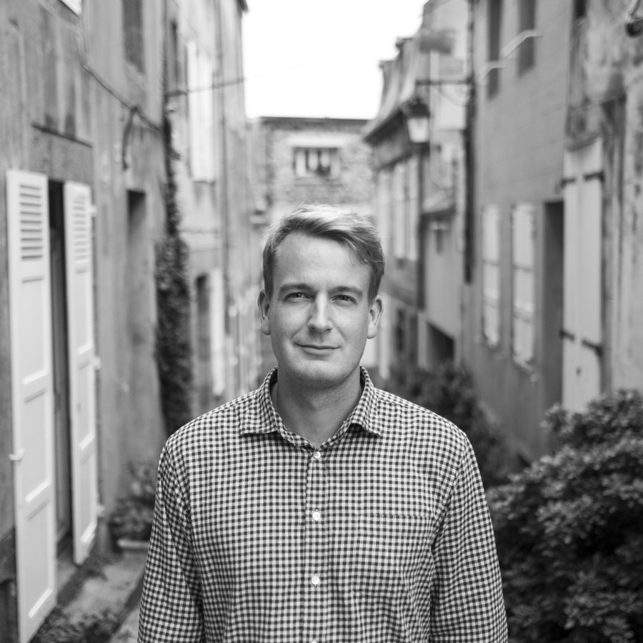 Portrait de Romain Poncelet, architecte d'intérieur